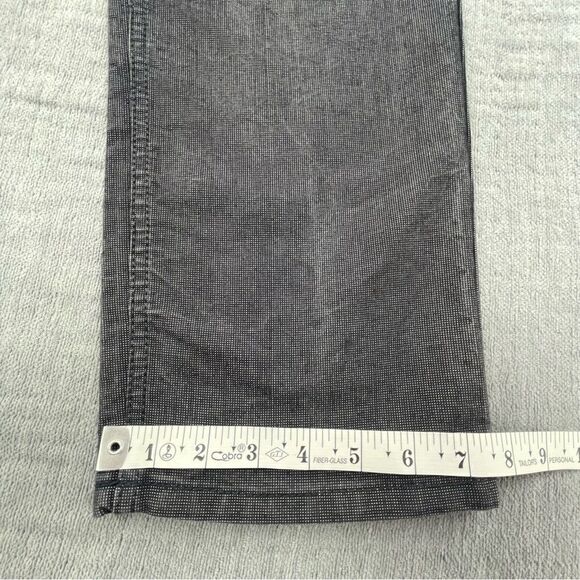 Perry Ellis Dark Gray-Black Denim Jeans Men’s Size 36x32 - Picture 6 of 8